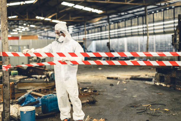 Professional Crime Scene Cleanup technician working in Wakefield, VA